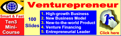 Entreprneurial Success: VENTUREPRENEUR (Ten3 Mini-course)